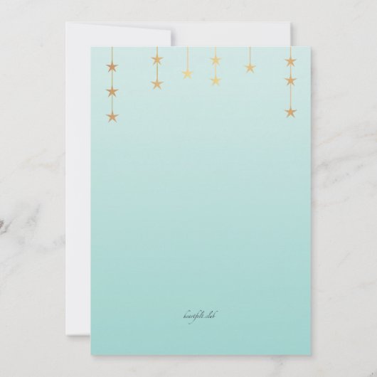 Einladung zum Geburtstag (Rückseite)