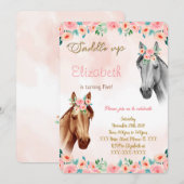 Einladung zum Geburtstag (Vorne/Hinten)