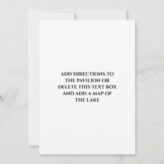 Einladung zum Geburtstag (Rückseite)