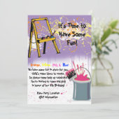 Einladung zum Geburtstag (Stehend Vorderseite)