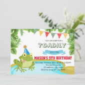 Einladung zum Geburtstag (Stehend Vorderseite)