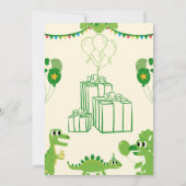 Einladung zum Geburtstag (Rückseite)