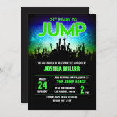 Einladung zum Geburtstag (Vorne/Hinten)