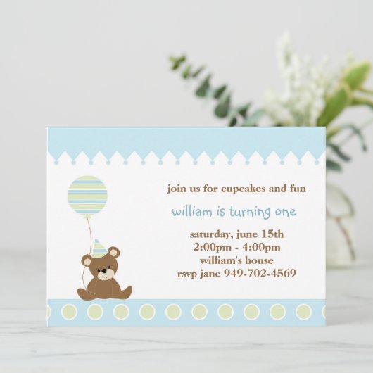 Einladung zum Geburtstag (Stehend Vorderseite)