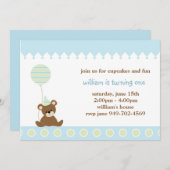 Einladung zum Geburtstag (Vorne/Hinten)