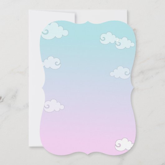 Einladung zum Geburtstag (Rückseite)