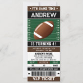 Einladung zum Geburtstag (Vorderseite)