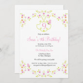 Einladung zum Geburtstag (Vorne/Hinten)