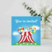 Einladung zum Geburtstag (Stehend Vorderseite)