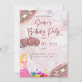 Einladung zum Geburtstag (Vorderseite)