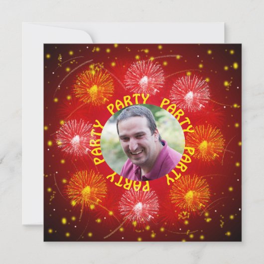 Einladung zum Geburtstag (Vorderseite)