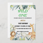 Einladung zum Geburtstag (Vorne/Hinten)