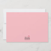 Einladung zum Geburtstag (Rückseite)