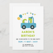 Einladung zum Geburtstag (Vorne/Hinten)