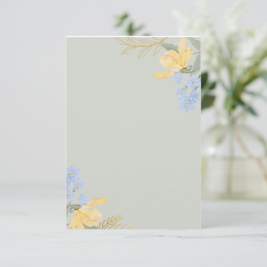 Einladung zum Geburtstag (Stehend Vorderseite)