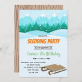 Einladung zum Geburtstag (Vorne/Hinten)