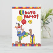 Einladung zum Geburtstag (Stehend Vorderseite)