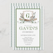 Einladung zum Geburtstag (Vorne/Hinten)