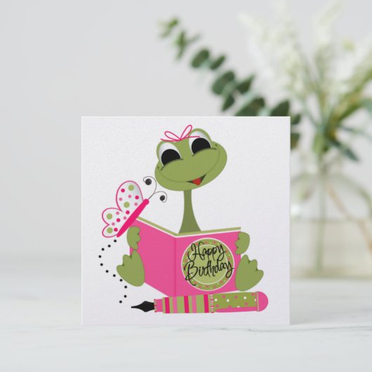 Einladung zum Geburtstag (Stehend Vorderseite)