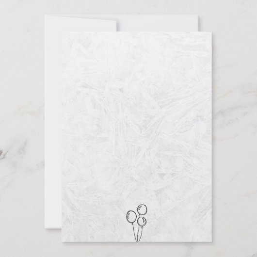 Einladung zum Geburtstag (Rückseite)