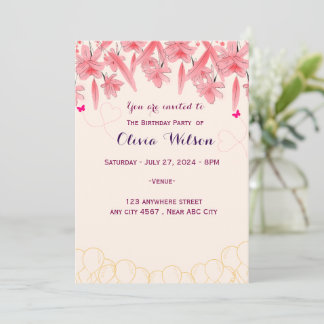 Einladung zum Geburtstag