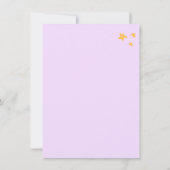 Einladung zum Geburtstag (Rückseite)