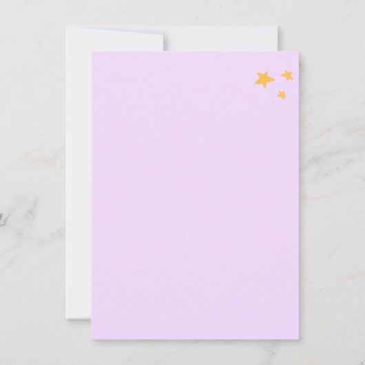 Einladung zum Geburtstag (Rückseite)