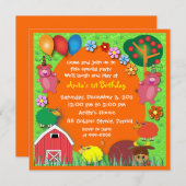 Einladung zum Geburtstag: 004 Betrieb (Vorne/Hinten)