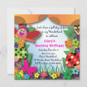 Einladung zum Geburtstag 054: Wonderland