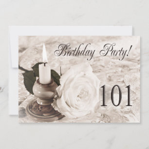 Einladung zum Geburtstag 101 Jahre alt