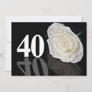 Einladung zum Geburtstag 40 Jahre alt