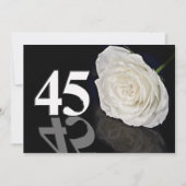 Einladung zum Geburtstag 45 Jahre alt (Vorderseite)