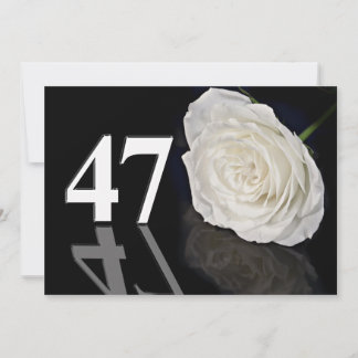 Einladung zum Geburtstag 47 Jahre alt