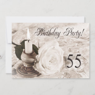 Einladung zum Geburtstag 55 Jahre alt