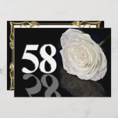 Einladung zum Geburtstag 586 Jahre alt (Vorne/Hinten)