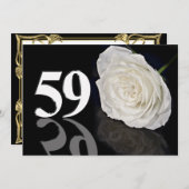 Einladung zum Geburtstag 59 Jahre alt (Vorne/Hinten)