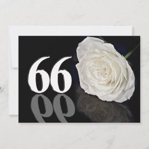 Einladung zum Geburtstag 66 Jahre alt
