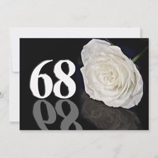 Einladung zum Geburtstag 68 Jahre alt