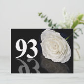 Einladung zum Geburtstag 93 Jahre alt (Stehend Vorderseite)