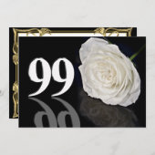 Einladung zum Geburtstag 99 Jahre alt (Vorne/Hinten)