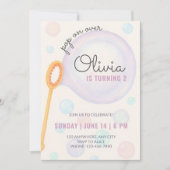 Einladung zum Geburtstag der Blase, zweite Einladu (Vorderseite)