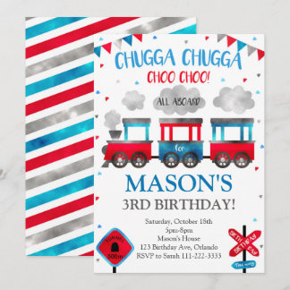 Einladung zum Geburtstag der Eisenbahn, Einladung 