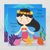 Einladung zum Geburtstag der Schwarzhaarmee (Vorne/Hinten)