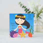 Einladung zum Geburtstag der Schwarzhaarmee (Stehend Vorderseite)