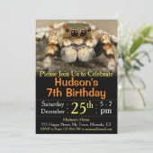 Einladung zum Geburtstag der Spinne (Stehend Vorderseite)