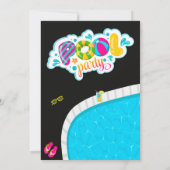 Einladung zum Geburtstag der Wasserrutsche Schwimm (Rückseite)