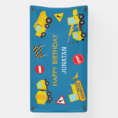 Einladung zum Geburtstag des Baukasten Banner (Vertikal)