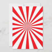 Einladung zum Geburtstag des Circus Karneval (Rückseite)