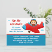 Einladung zum Geburtstag des Flugzeugs (Stehend Vorderseite)