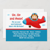 Einladung zum Geburtstag des Flugzeugs (Vorne/Hinten)